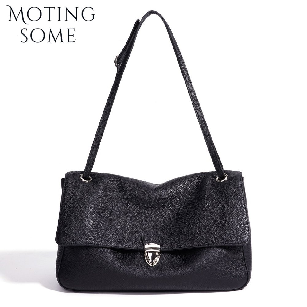 Doctor Bag Leather - MOTINGSOME Full Grain Genuine Leather Handbag