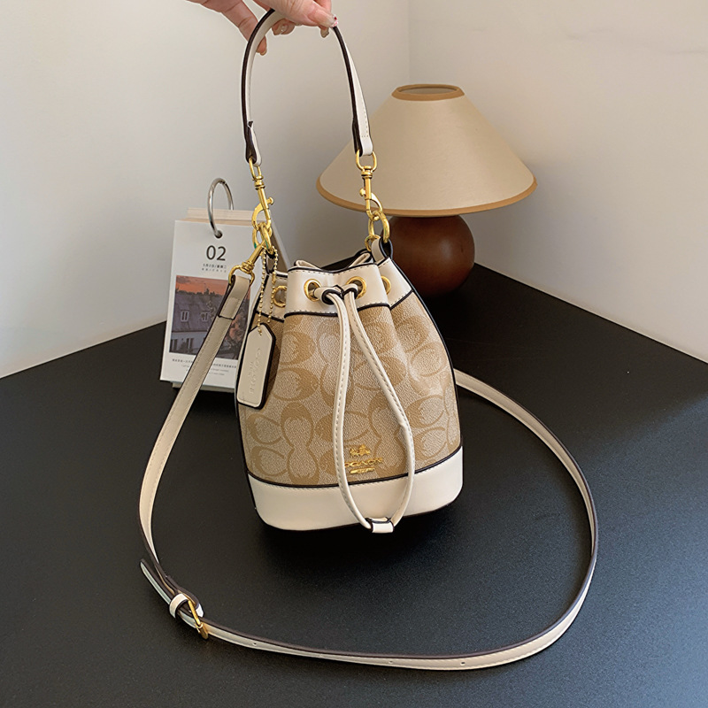Women Bags Rack - New boutique vintage flower bucket bag