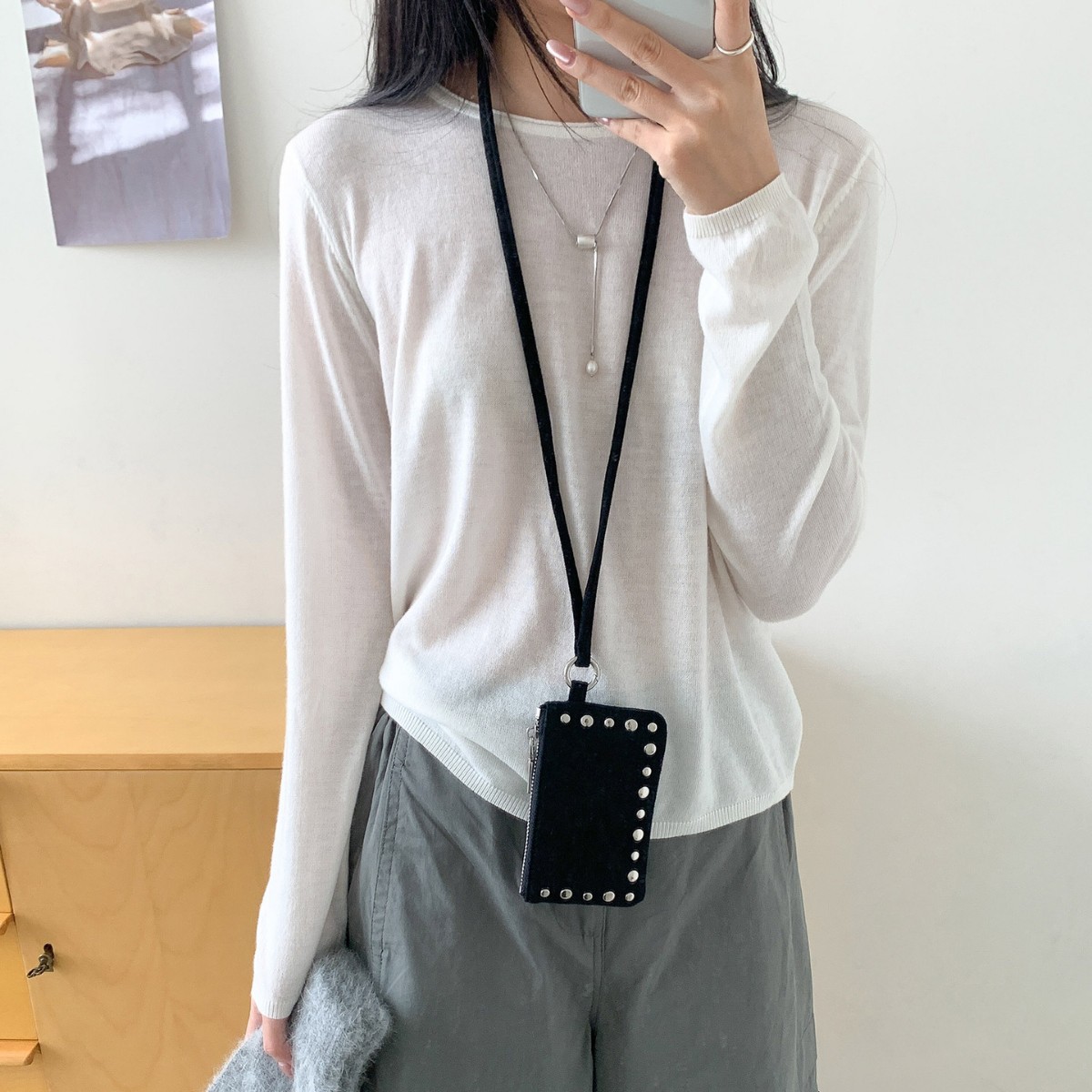 NEW Studded Shoulder Bag Mini  - огляд і ціна Women Bags With Wallet