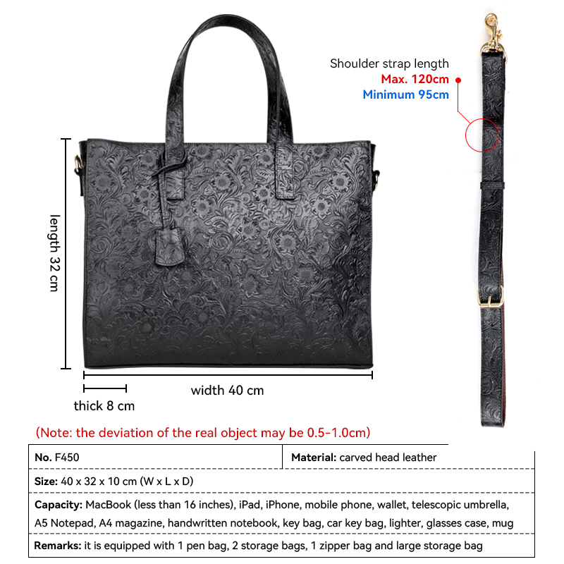 Luxury Soft Cowhide Handbag Br - огляд і ціна Doctor Bag Leather