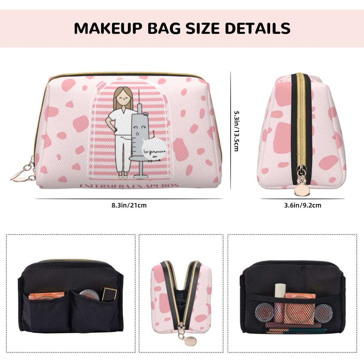 Doctor Nurse Large Makeup Bag  - огляд і ціна Doctor Bag Leather