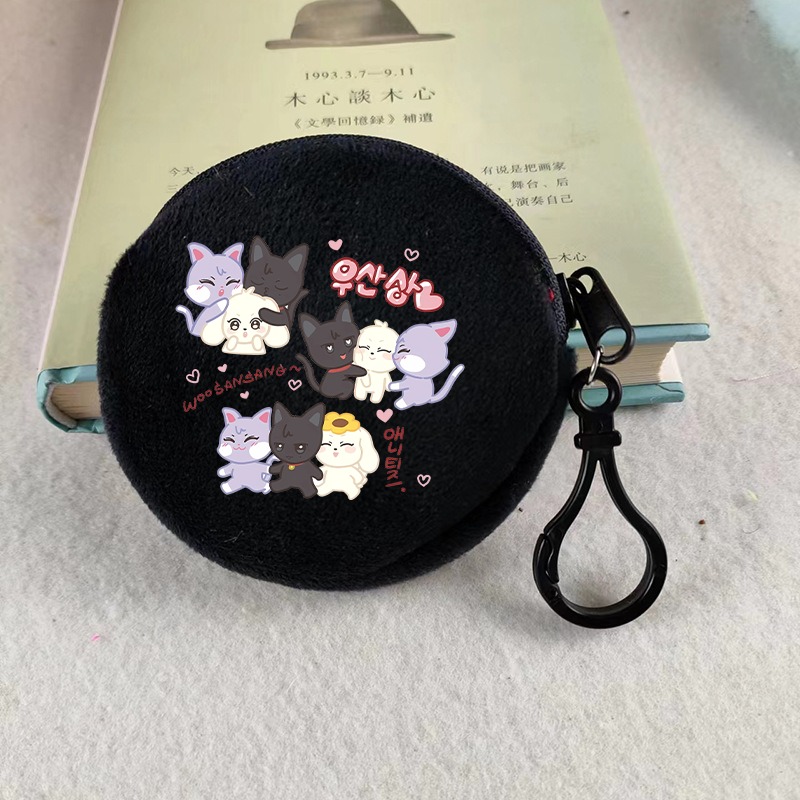 Kpop ATEEZ Idol Coin Purses Ke - огляд і ціна Women Bags With Wallet