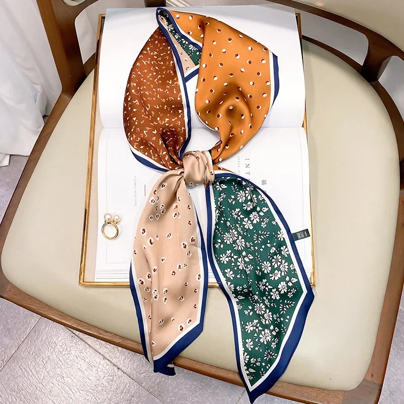 Design Print Skinny Scarf Plai - огляд і ціна Women Bags Brands