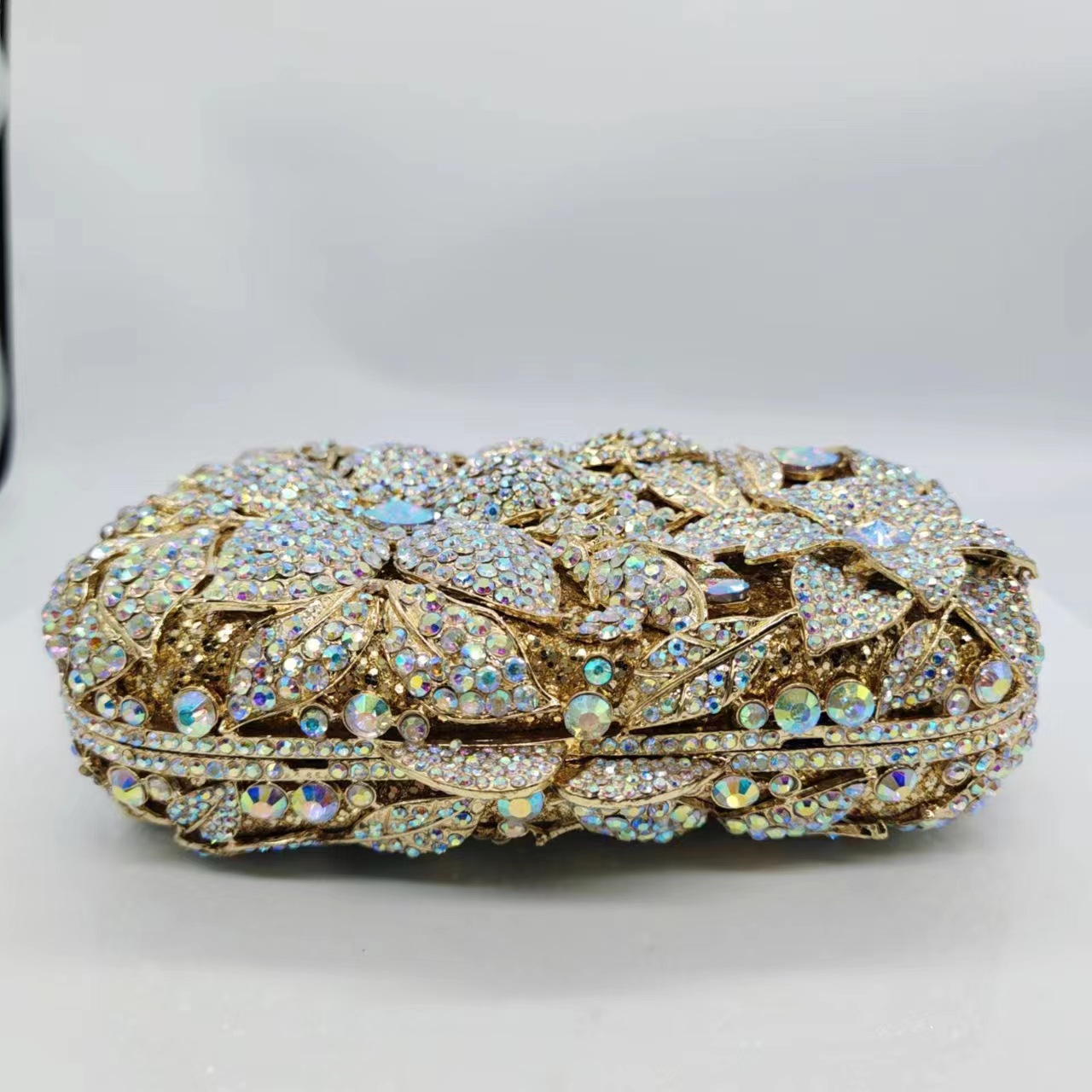 Lemon Yellow Rhinestone Clutch - огляд і ціна Women Bags With Wallet