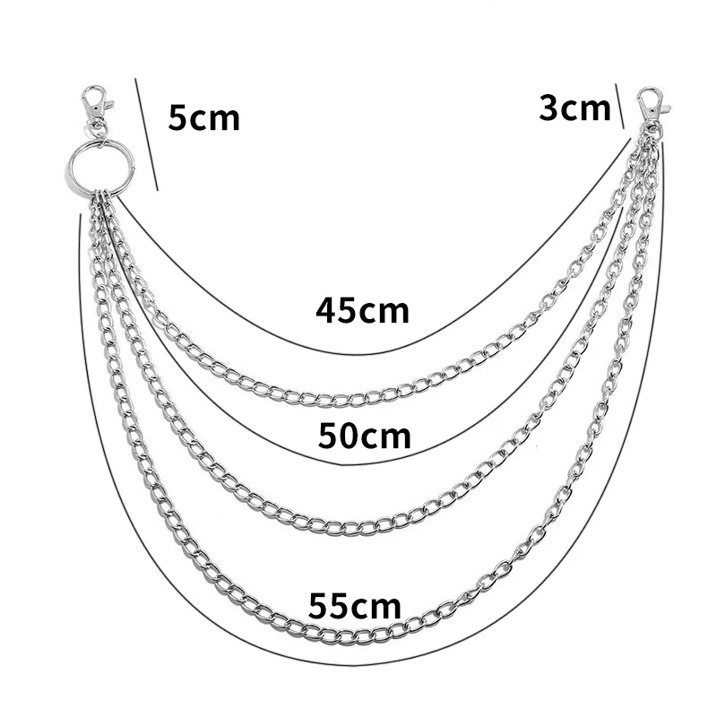 Layer Metal Belt Chain Punk Ho - огляд і ціна Women Bags With Wallet
