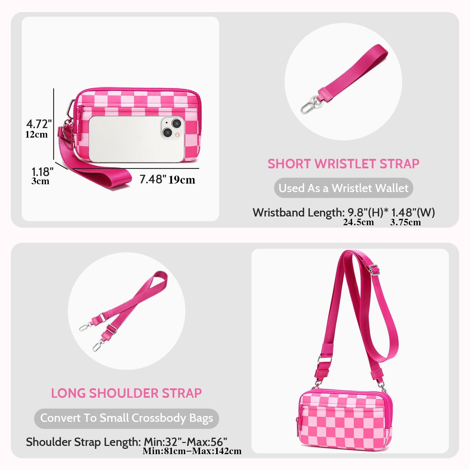 [DOYOGI Wristlet Wallet] DOYOG - огляд і ціна Women Bags With Wallet