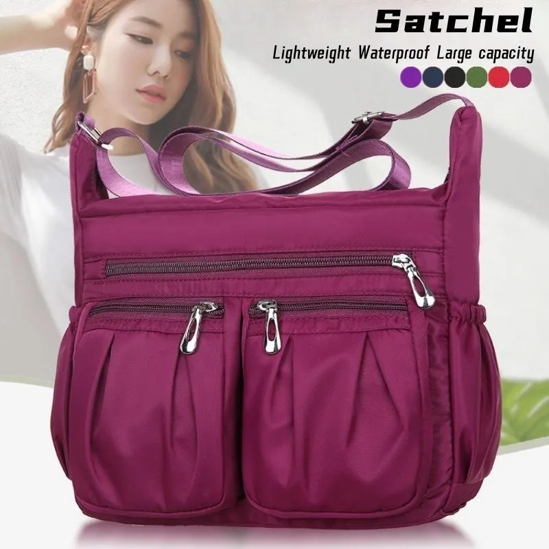 Large Capacity Waterproof Nylo - огляд і ціна Women Bags Rack