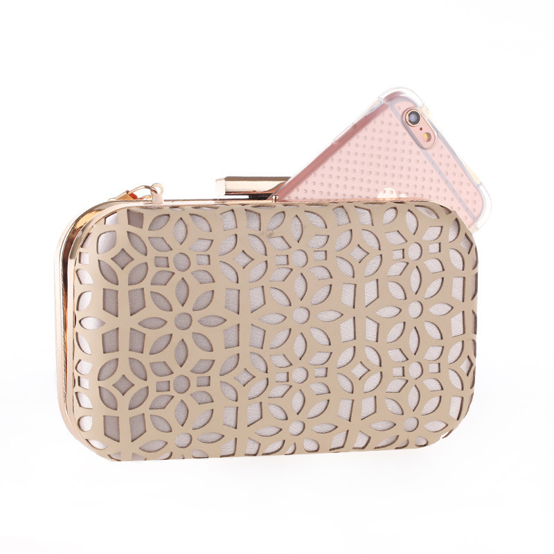 Hollow PU Diamond Dinner Bag W - огляд і ціна Women Bags With Wallet