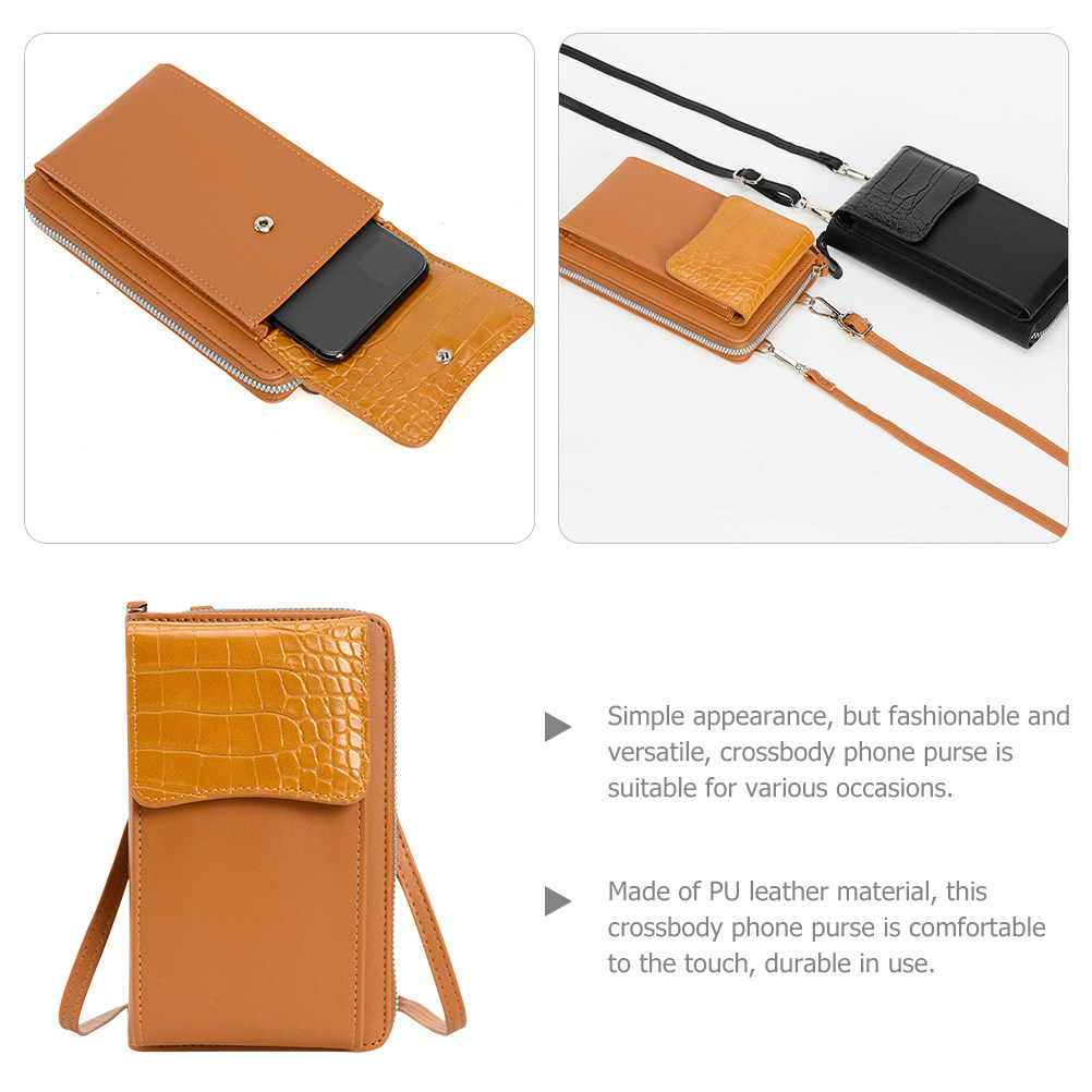 Crossbody Phone Purse Small PU - огляд і ціна Women Bags With Wallet