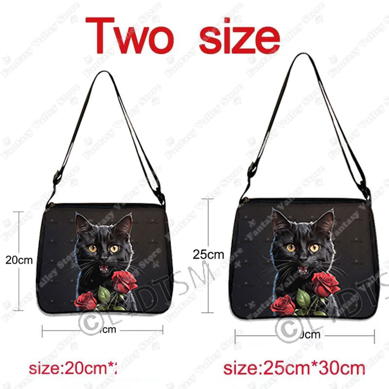 Fantasy Magic Cat Print Crossb - огляд і ціна Women Bags Rack