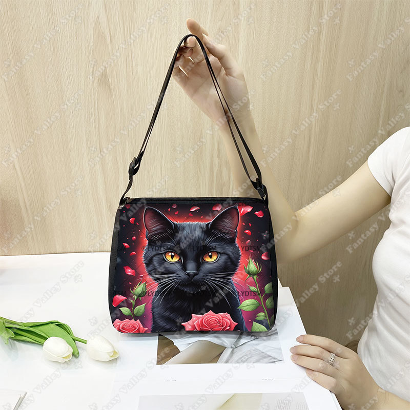Fantasy Magic Cat Print Crossb - огляд і ціна Women Bags Rack