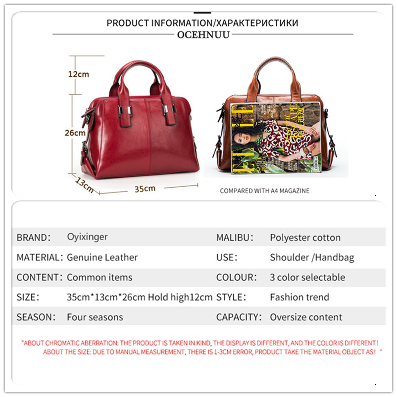 Women Genuine Leather Bags For - огляд і ціна Doctor Bag Leather