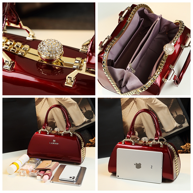 Luxury Fashion Women Handbag F - огляд і ціна Doctor Bag Leather
