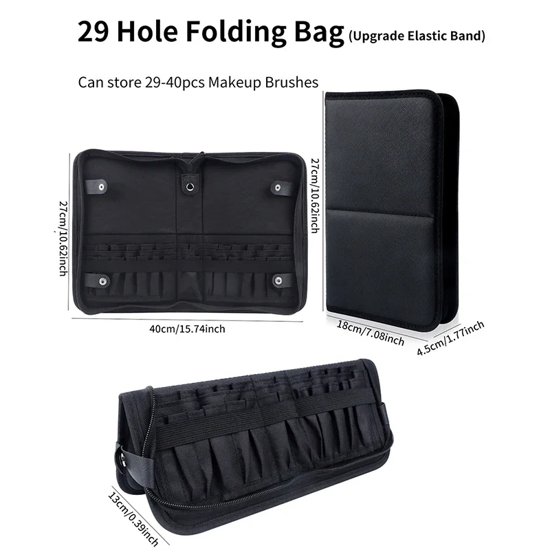29/23 Holes Foldable Makeup Br - огляд і ціна Women Bags Rack